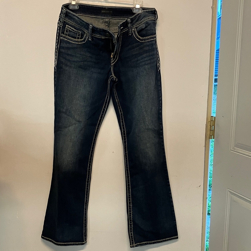 Silver Jeans Women's Indigo Boot Cut Jeans